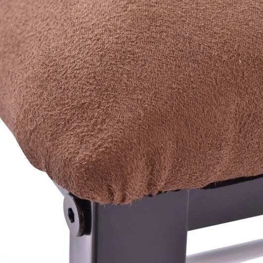 2 Tiers Shoe Storage Rack Soft Seat Bench