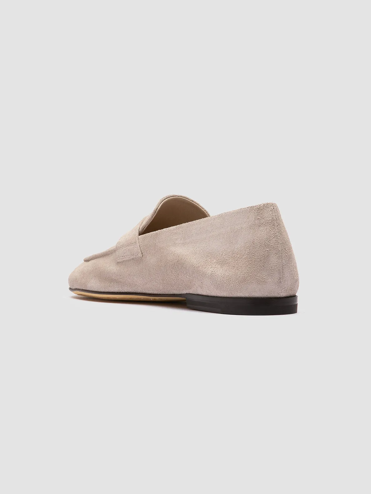 AIRTO 001 - Ivory Suede Loafers