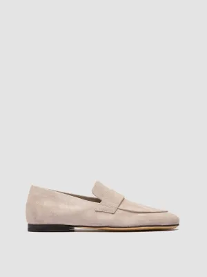 AIRTO 001 - Ivory Suede Loafers