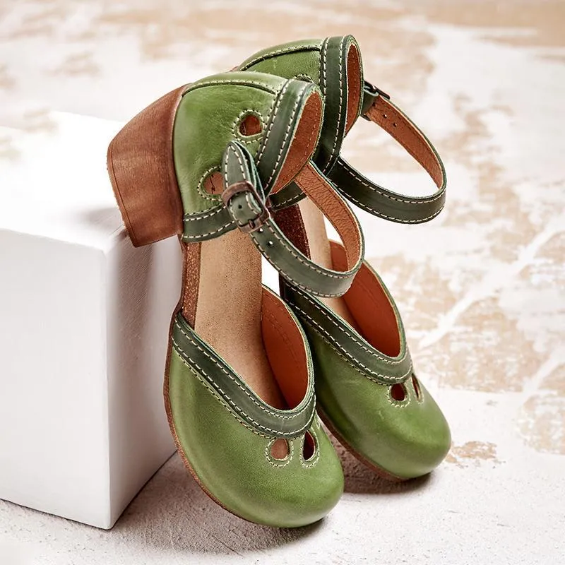 AMALIA™ LOW HEEL ORTHOPEDIC SANDLAS