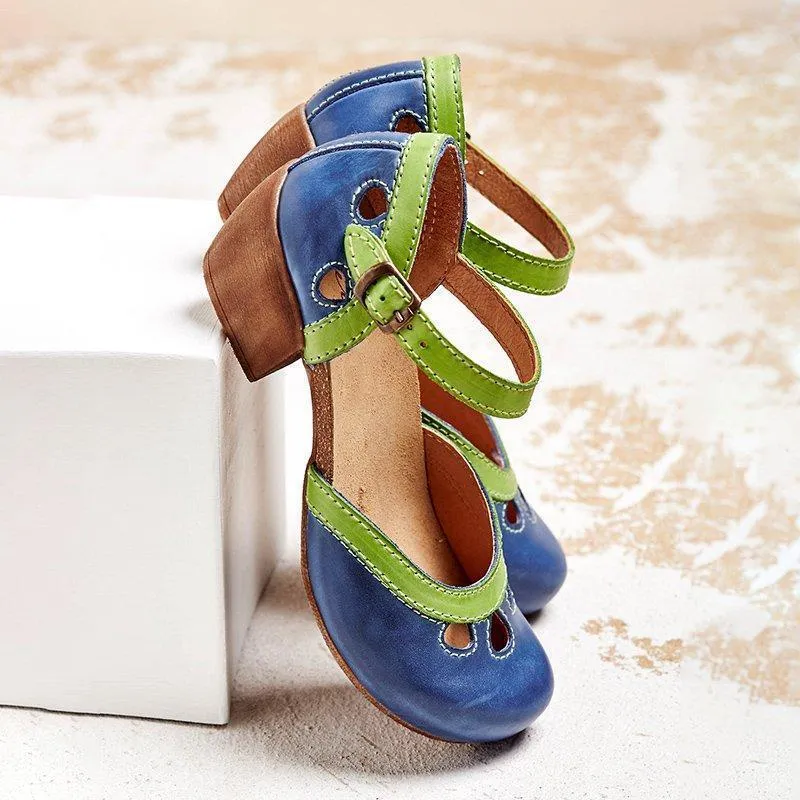 AMALIA™ LOW HEEL ORTHOPEDIC SANDLAS