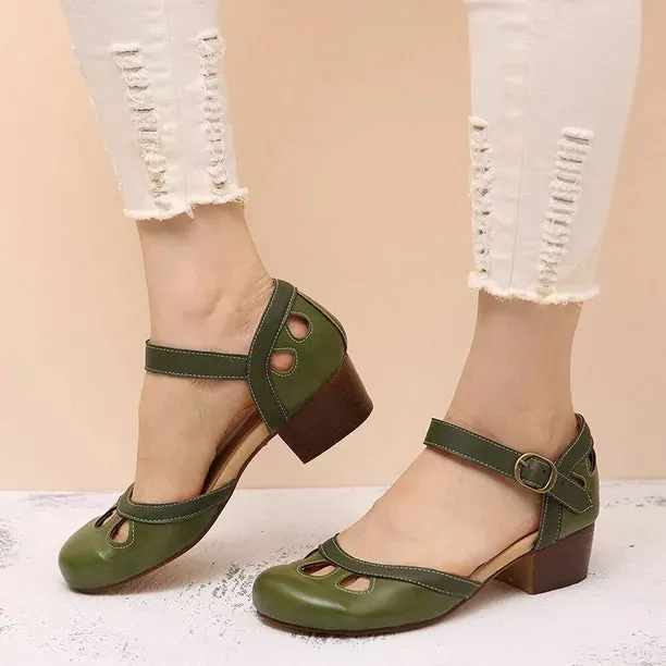 AMALIA™ LOW HEEL ORTHOPEDIC SANDLAS