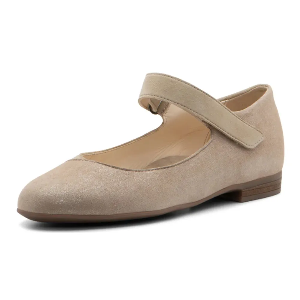 Ara Sienna Sand Mary Jane Flat (Women's)