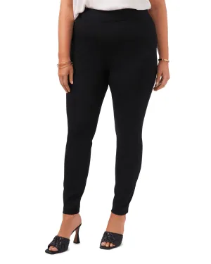 Ayla Ponte Classic Legging | RICH BLACK