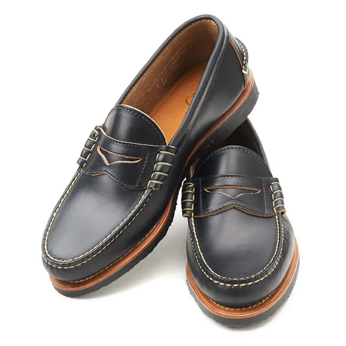 Beefroll Penny Loafers LH - Black