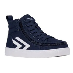 Billy CS Sneaker Kids Navy High Top Adaptive Sneaker (EasyOn)