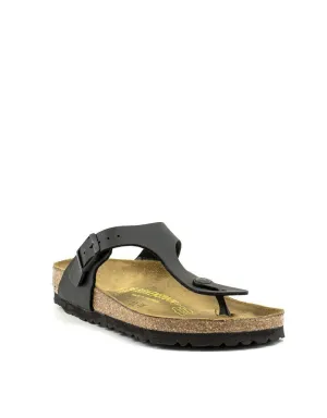 Birkenstock — Gizeh Birko-Flor - Black Regular Width