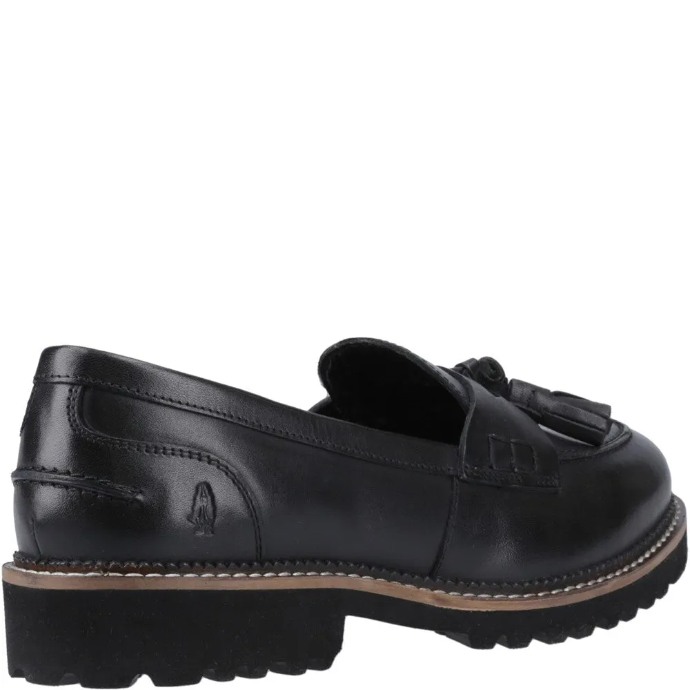 Black Ginny Tassel Loafers