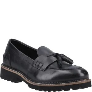 Black Ginny Tassel Loafers