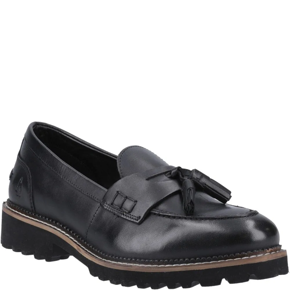 Black Ginny Tassel Loafers