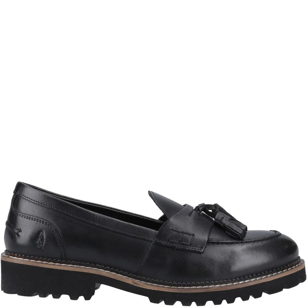 Black Ginny Tassel Loafers