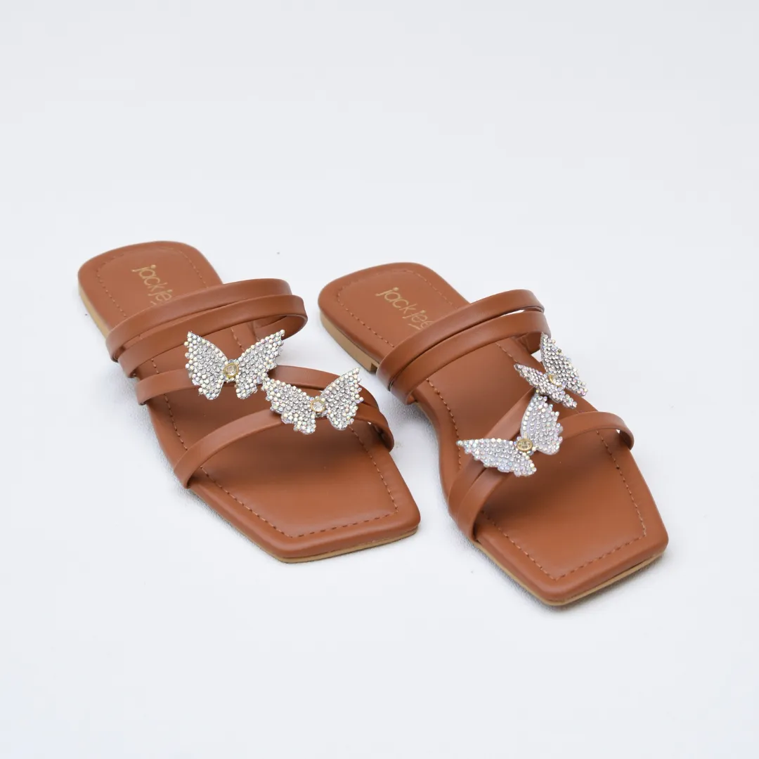 Butterfly Sparkle Brown