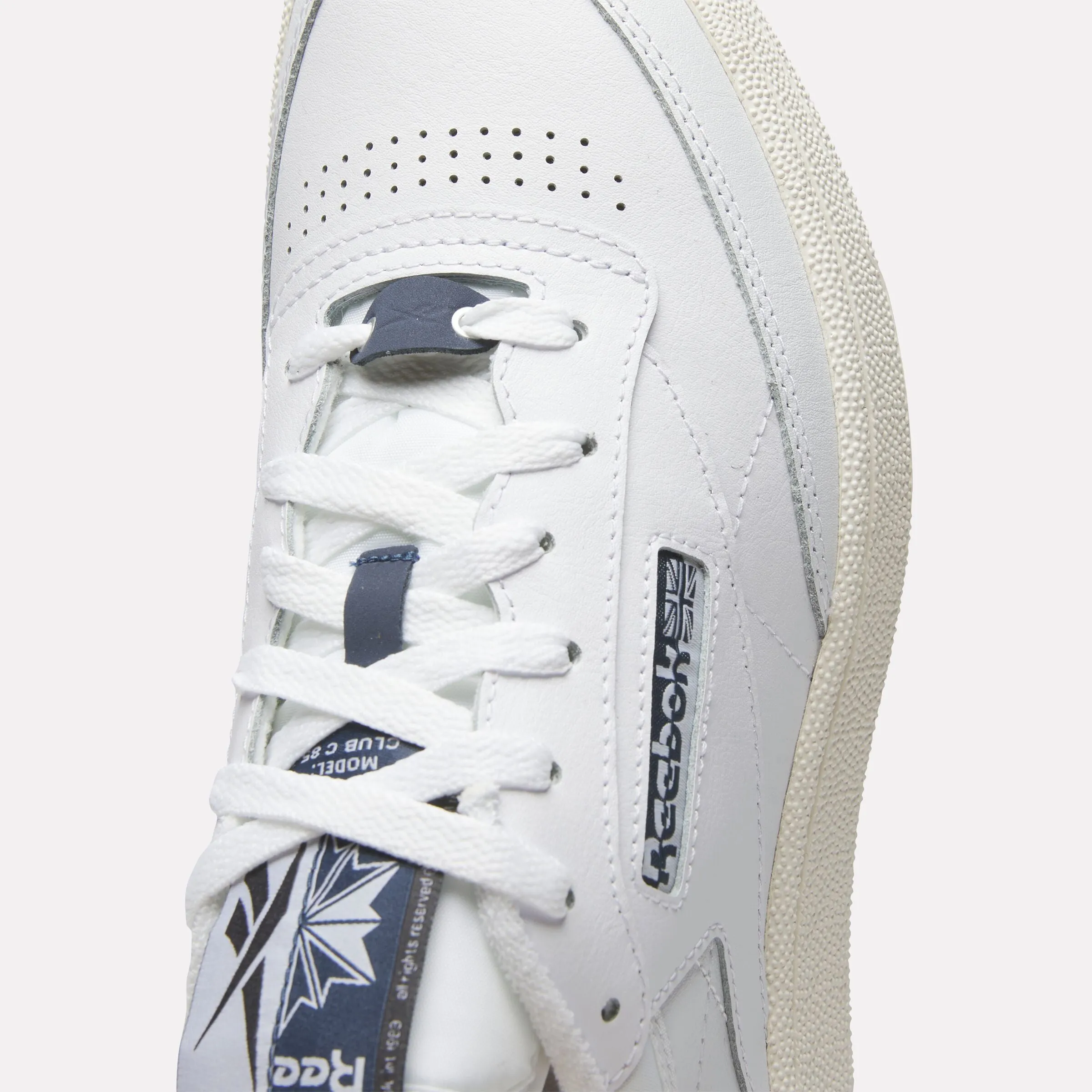 Club C 85 Shoes White/Eastcoast Blue/Chalk