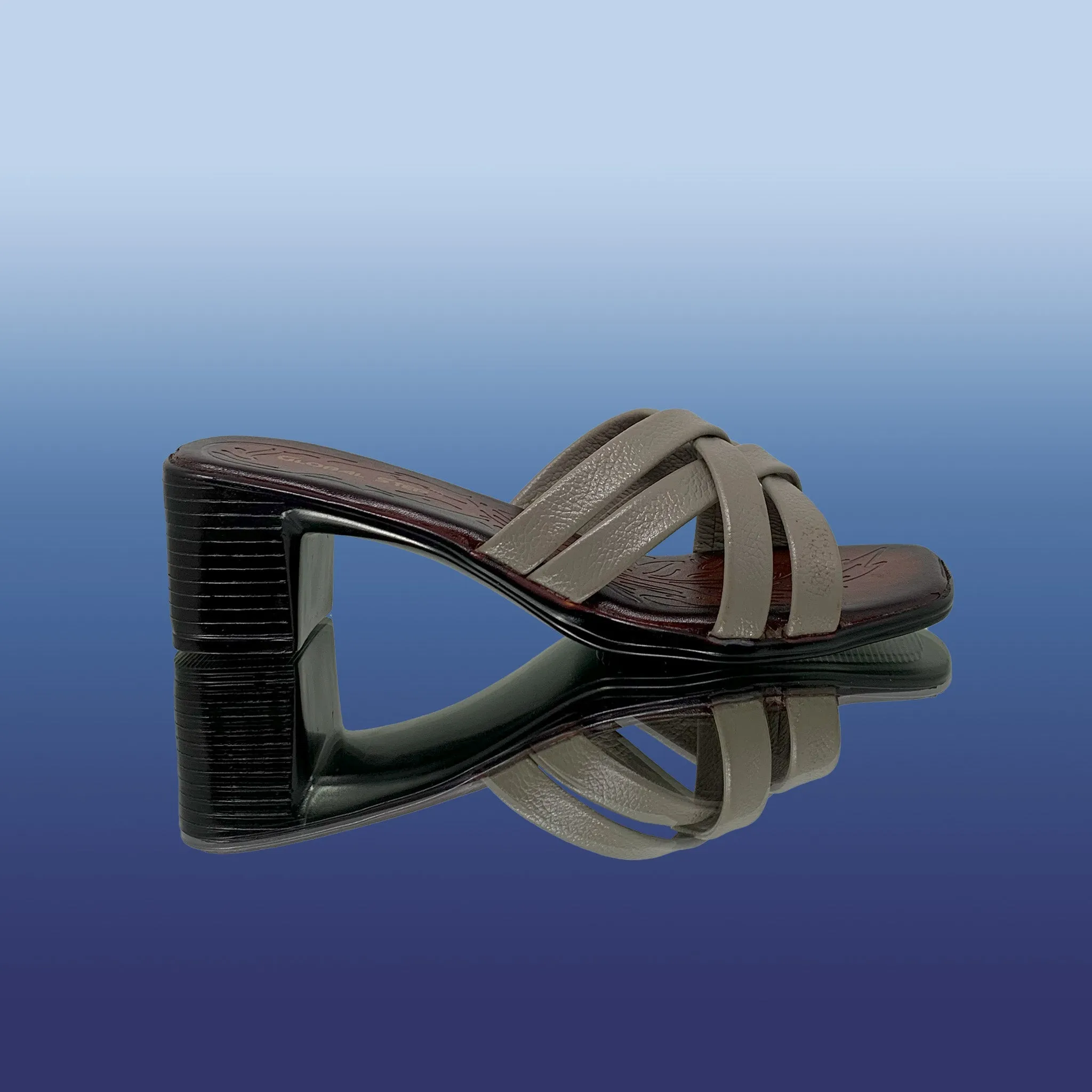 Crisscross Heeled Sandals