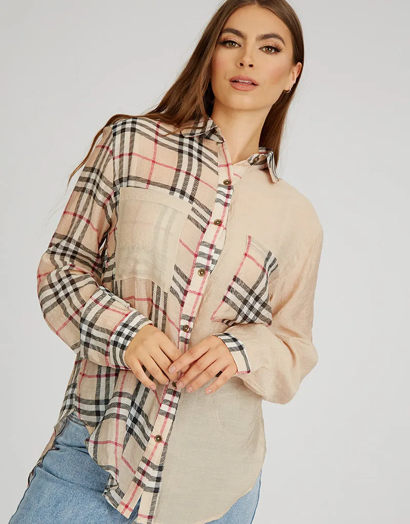 Designer Check Shirt