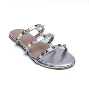 Dub Stud Flats - Silver