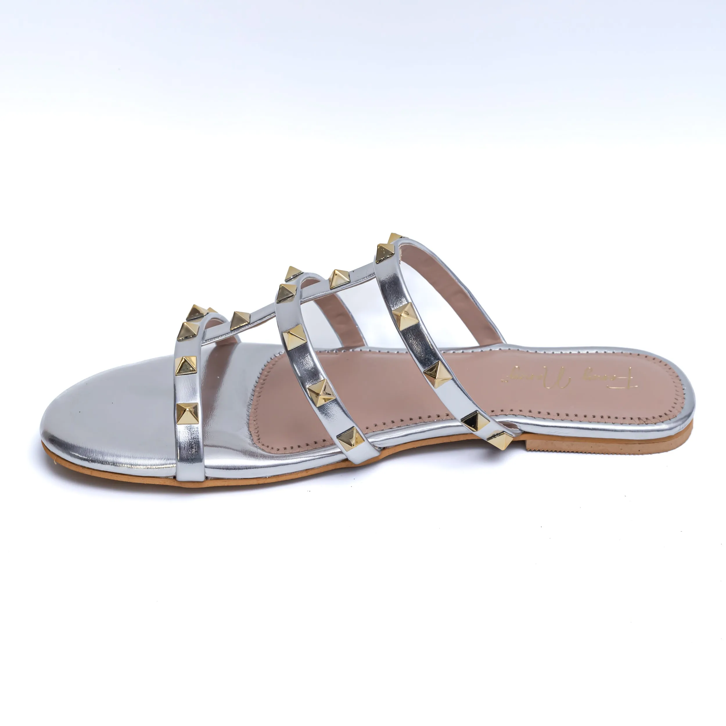 Dub Stud Flats - Silver