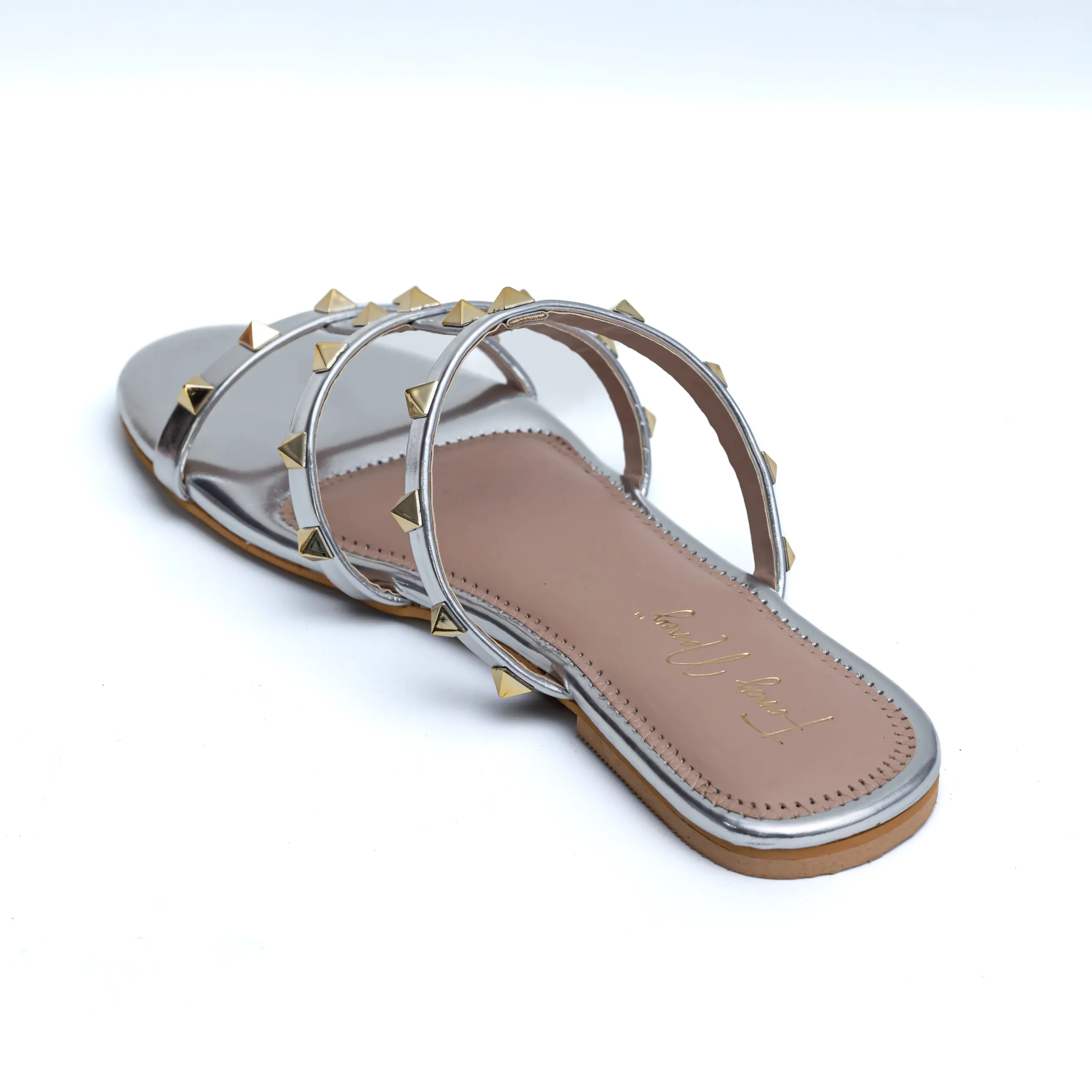 Dub Stud Flats - Silver
