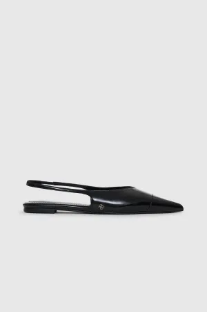 Elena Slingback Flats | Black