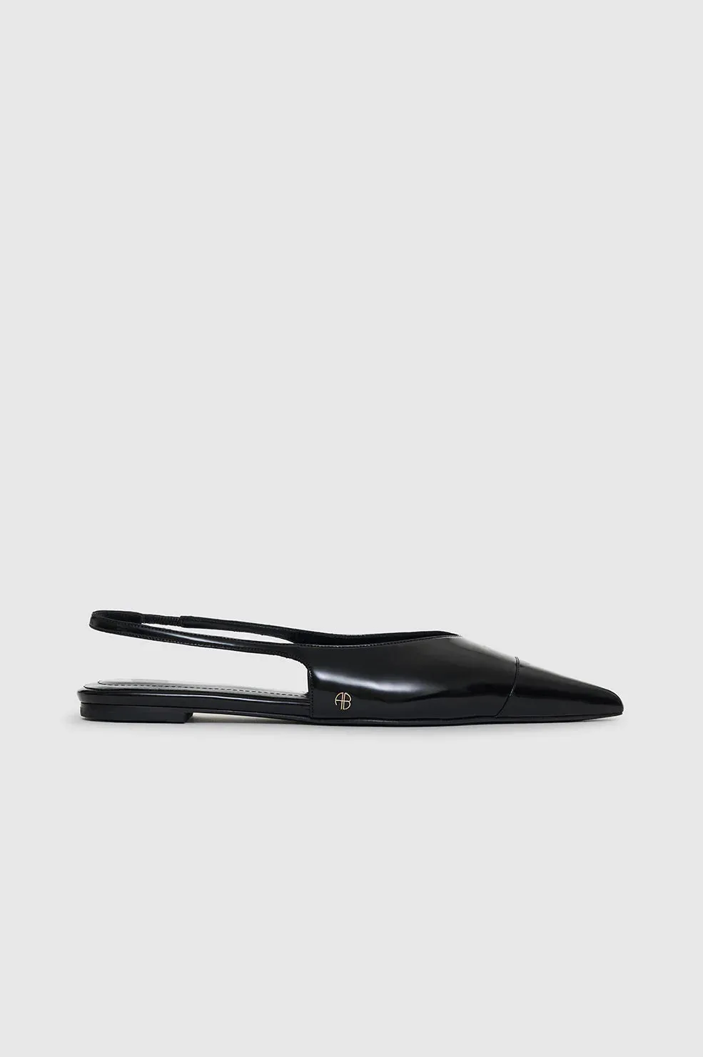 Elena Slingback Flats | Black