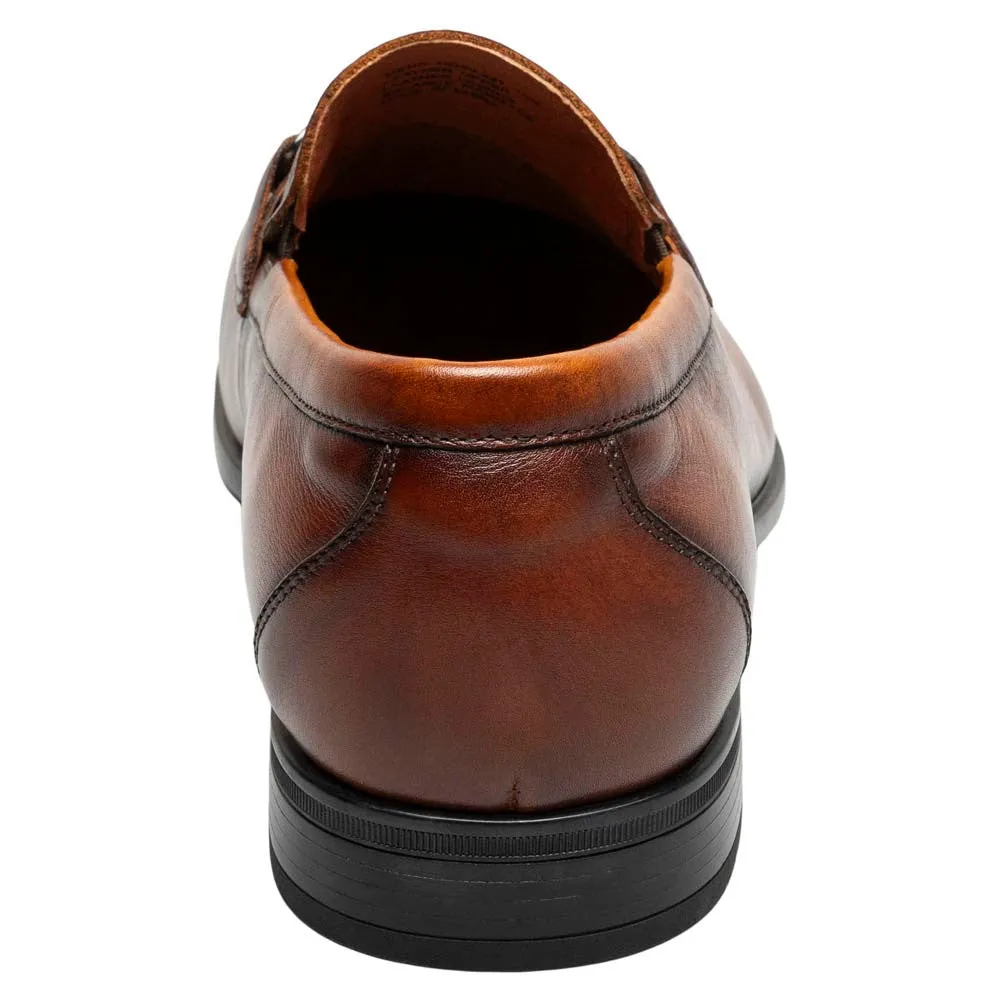 Florsheim Zaffiro Moc Toe Cognac Bit Loafer