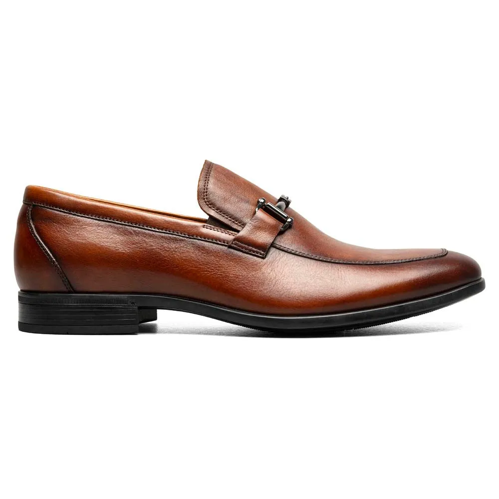 Florsheim Zaffiro Moc Toe Cognac Bit Loafer