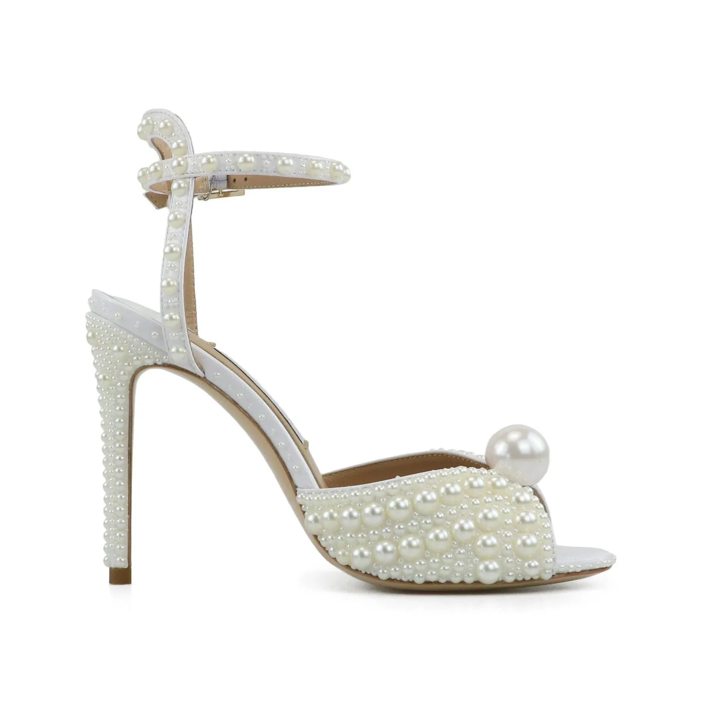 GLAMOROUS PEARLS HEELS