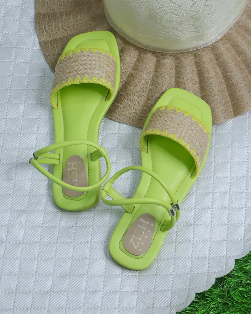 Green Ocean Walker Sandals