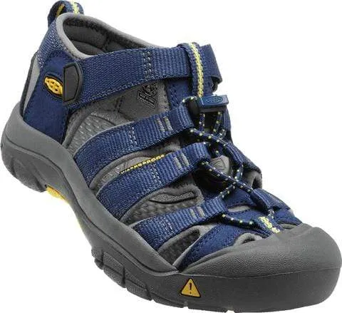 Keen Kids Newport H2 Sandals- Blue Depths/ Gargoyle