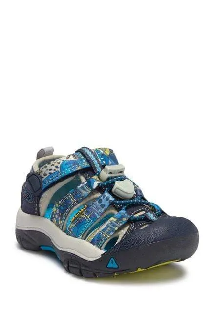 Keen Kids Newport H2 Sandals- Blue Nights Print