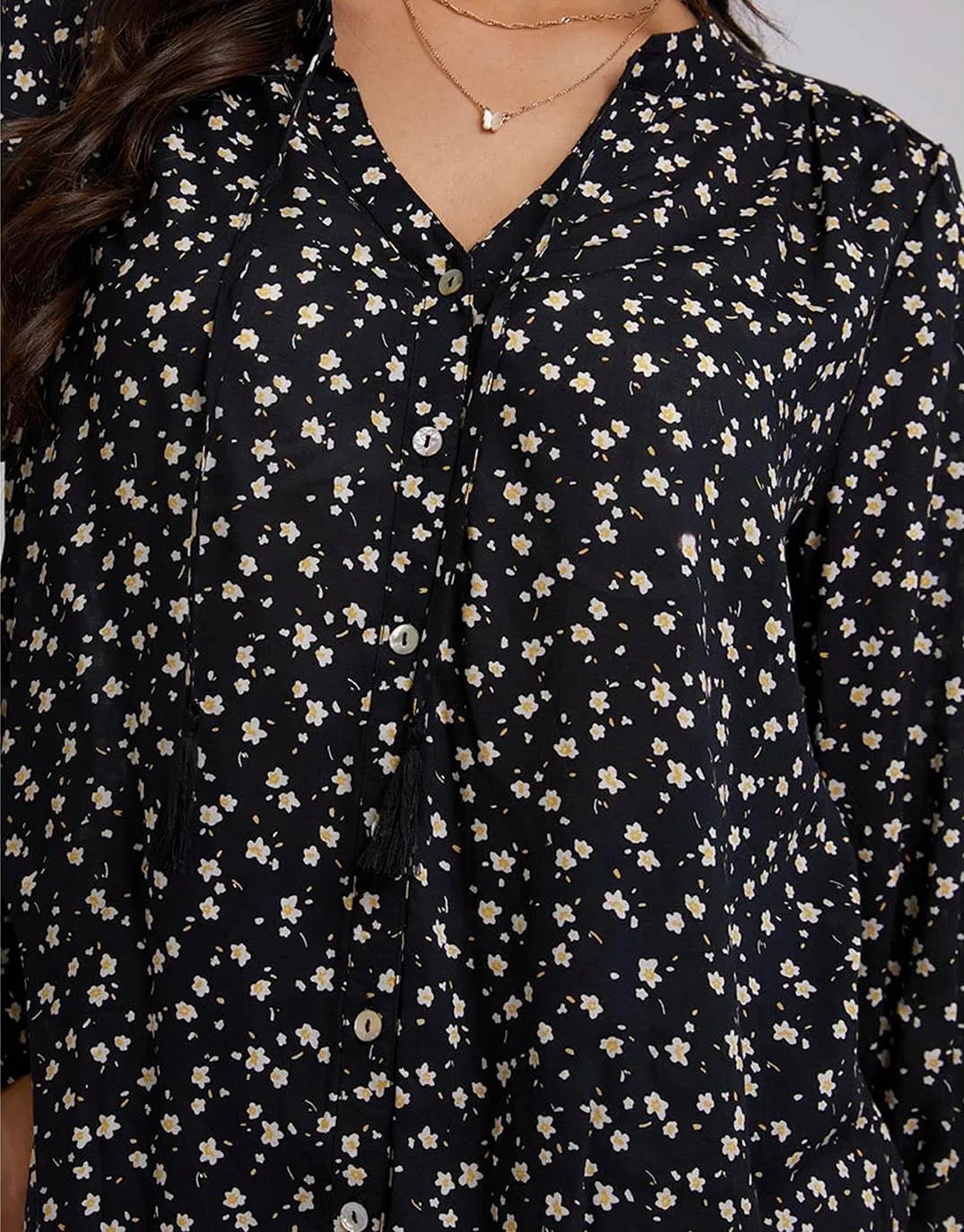 Lily Floral Shirt - Print