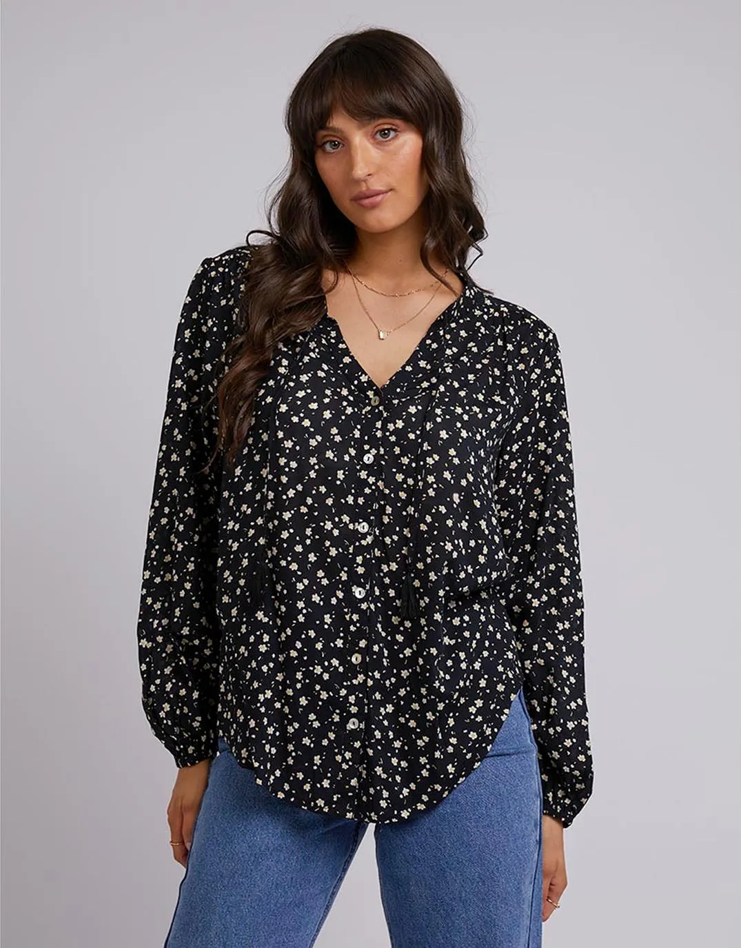 Lily Floral Shirt - Print