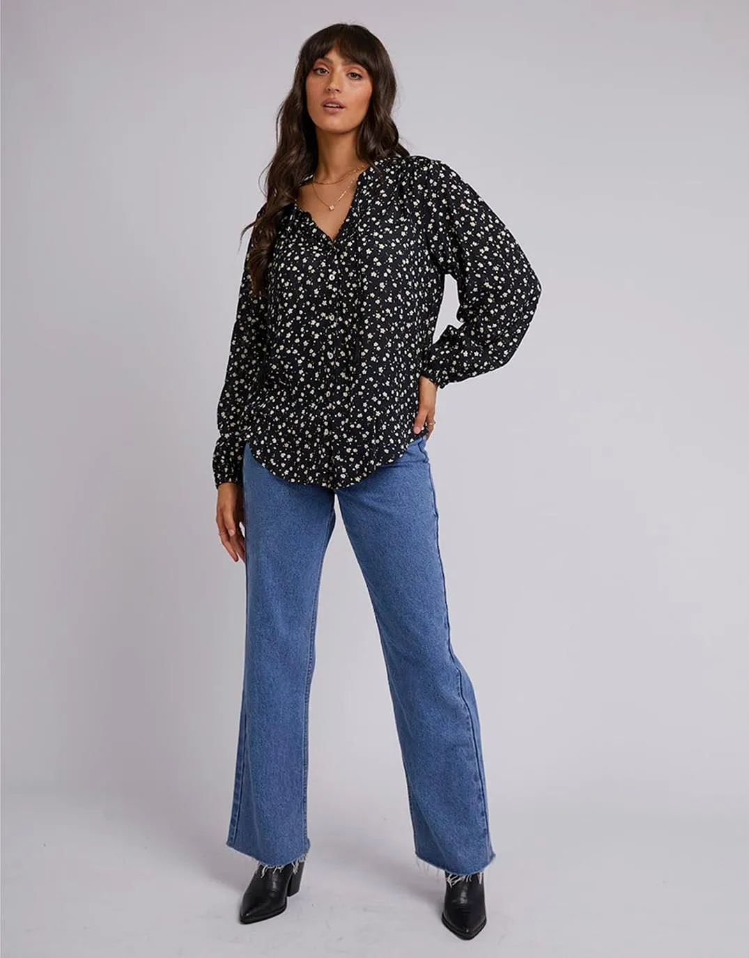 Lily Floral Shirt - Print
