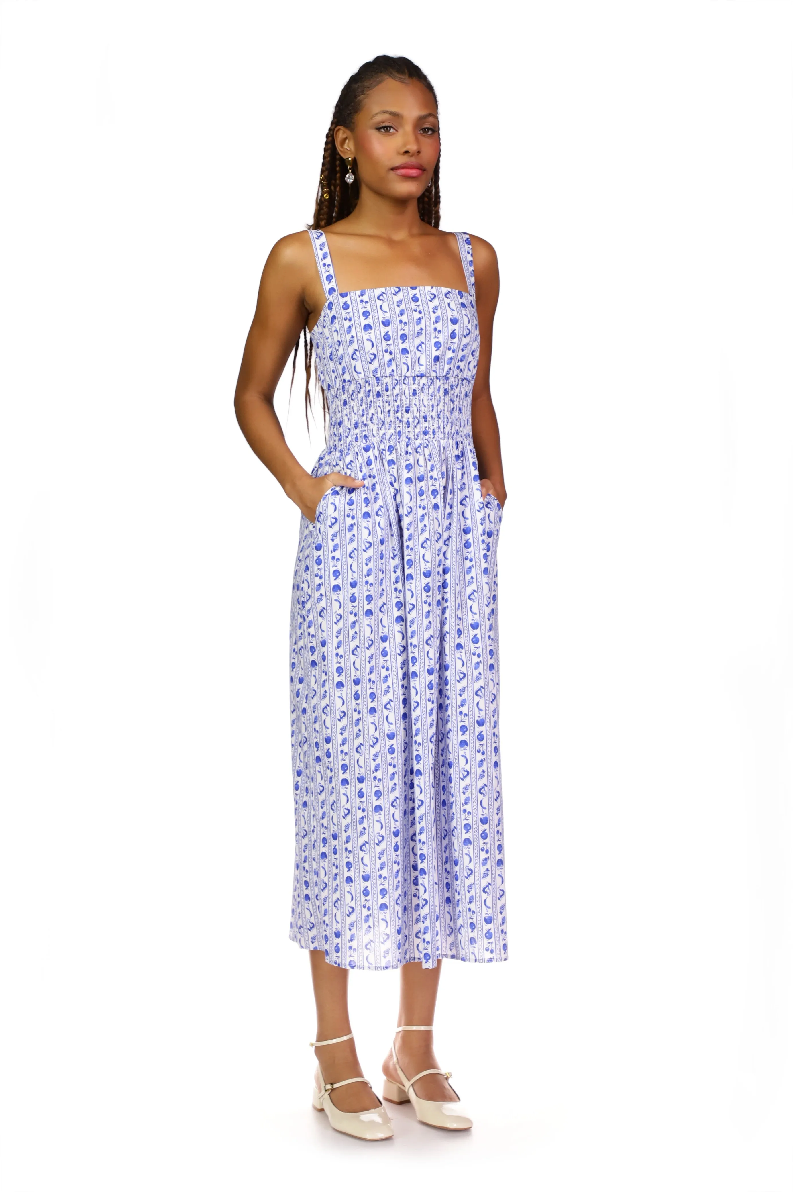 Long Smocked Laura Dress