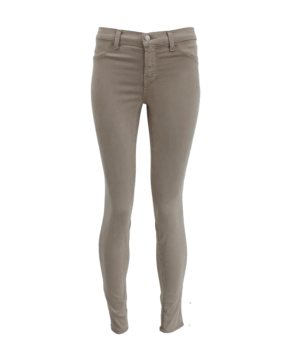 Maria Skinny Sateen Jean