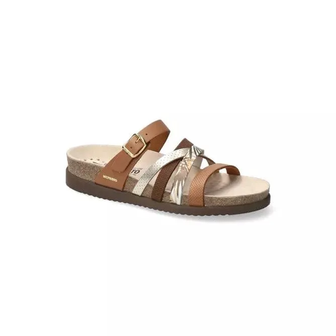 Mephisto Women's Huleda Sandals- Camel Palms