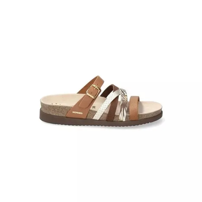 Mephisto Women's Huleda Sandals- Camel Palms