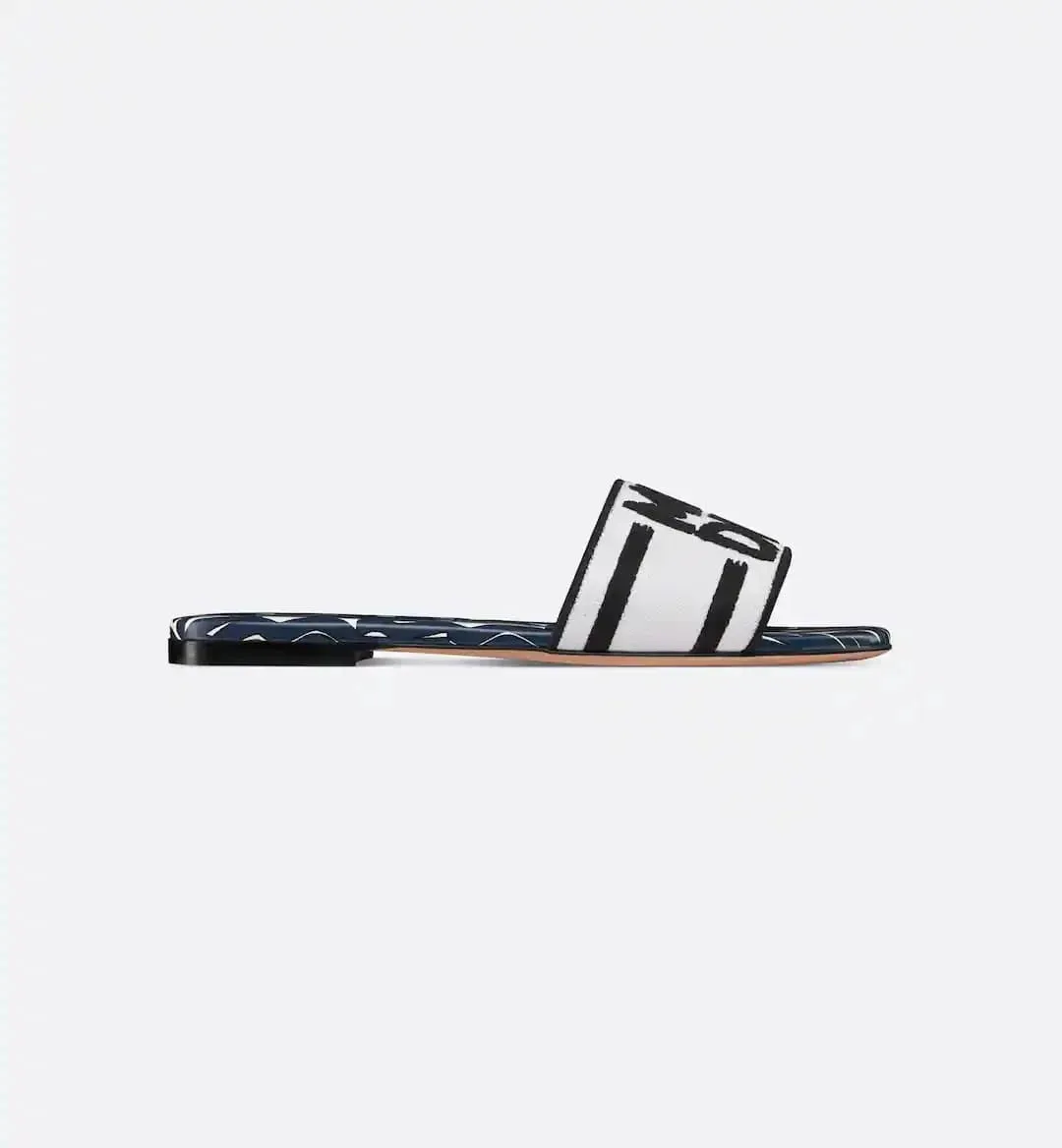 MISS DIOR DWAY SLIDES - NAVY