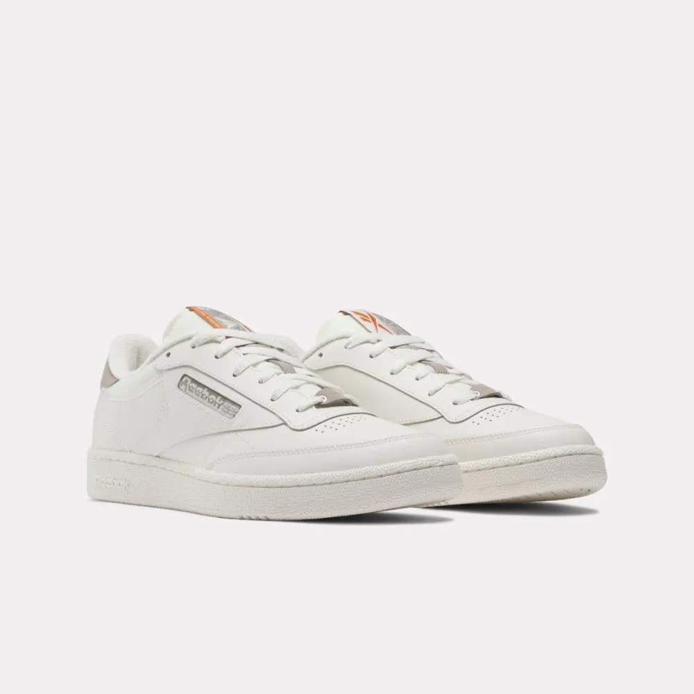 Reebok Footwear Men Club C 85 Shoes CHALK/ASH/TER