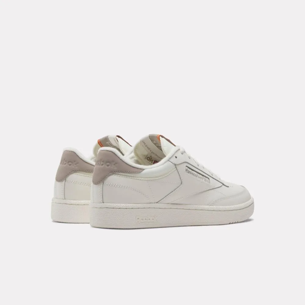 Reebok Footwear Men Club C 85 Shoes CHALK/ASH/TER