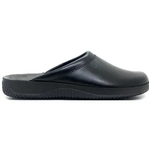 Rohde Men's Backless Leather House Shoe