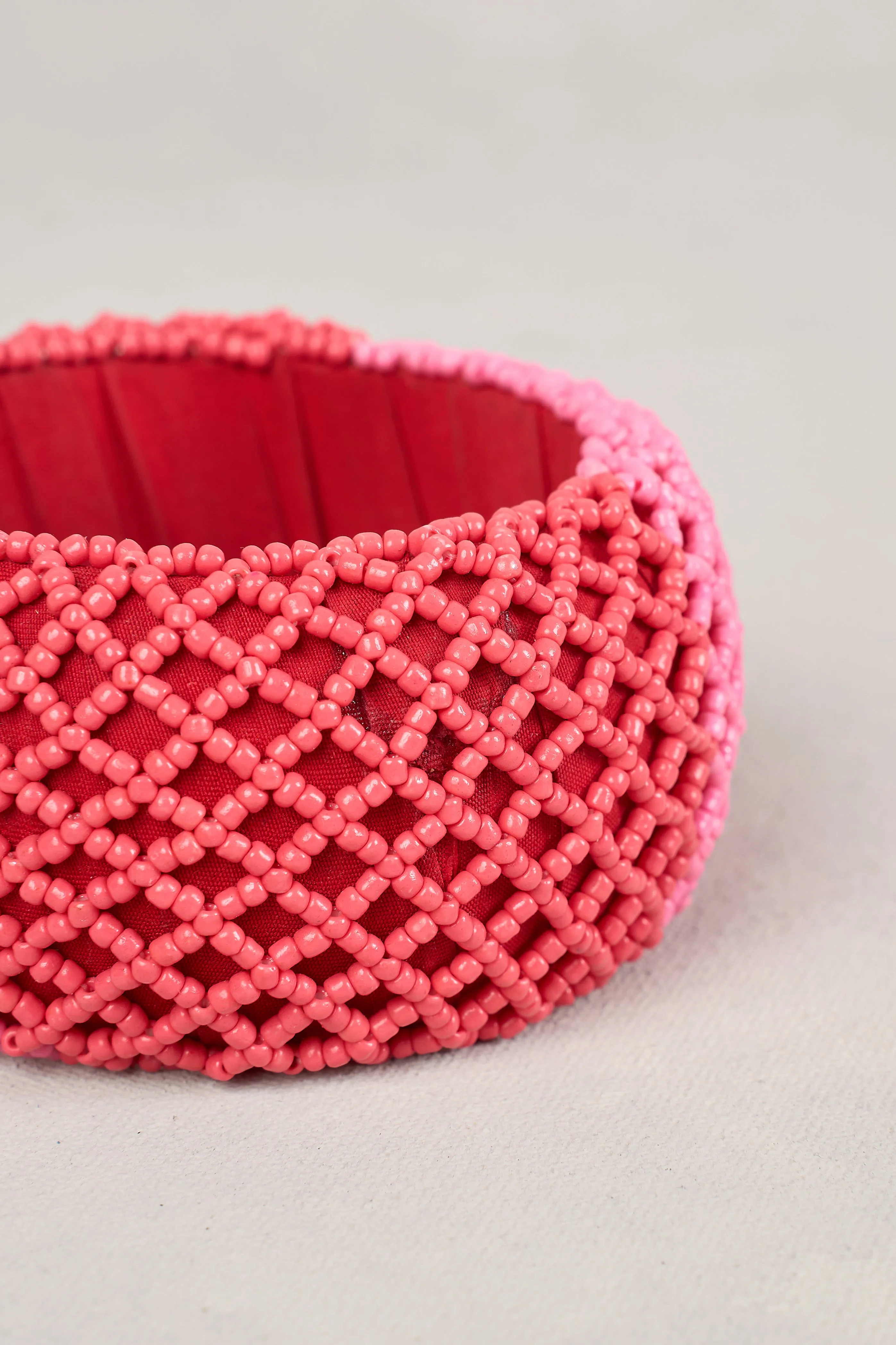 Rose Beaded Bangle