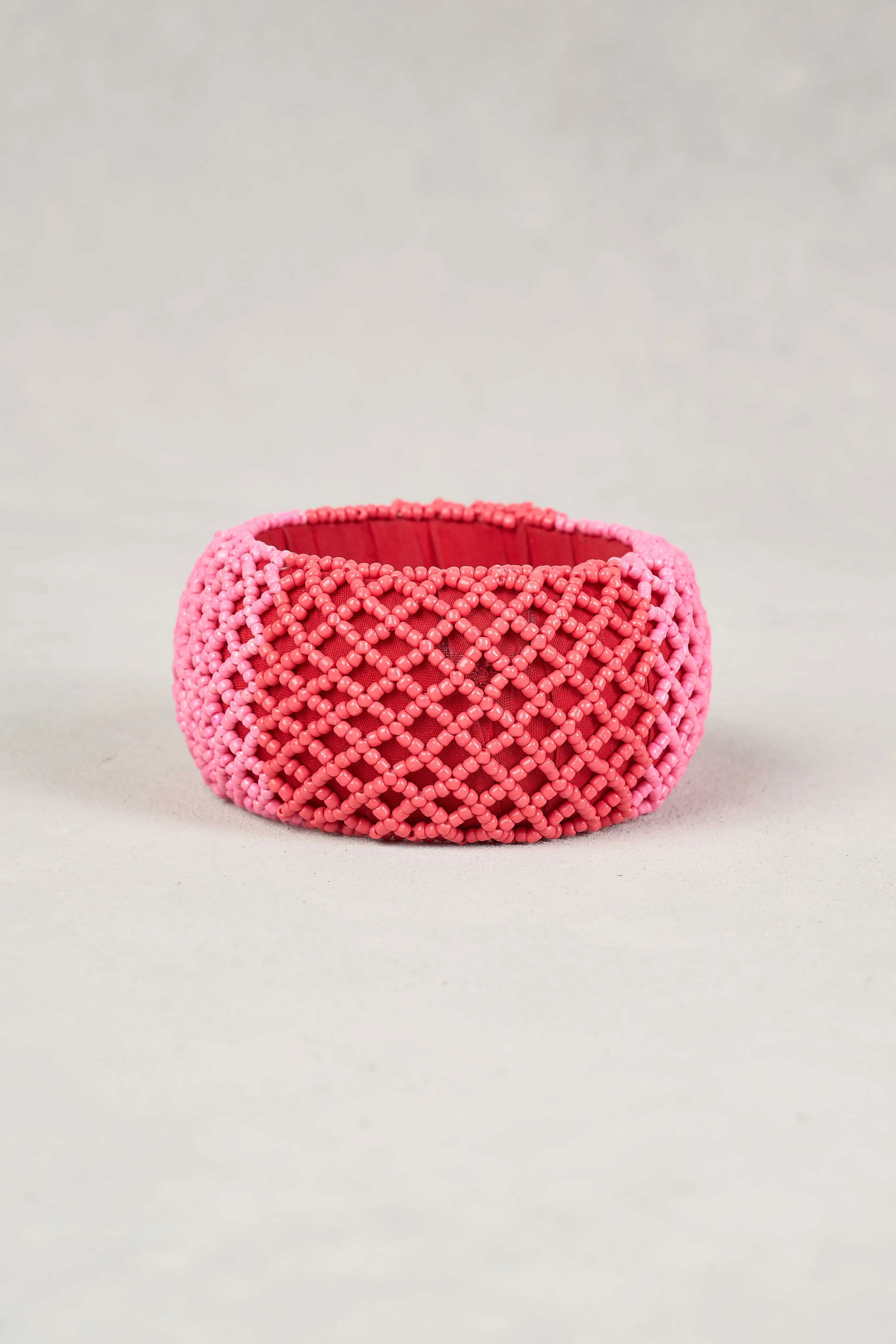 Rose Beaded Bangle