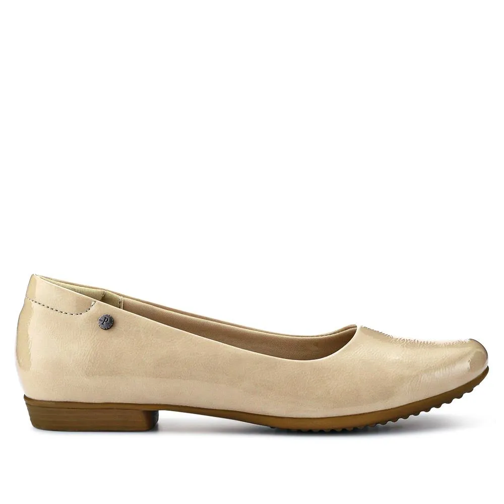 Rounded-Toe Ballet Flats - WK39001 / 324 950