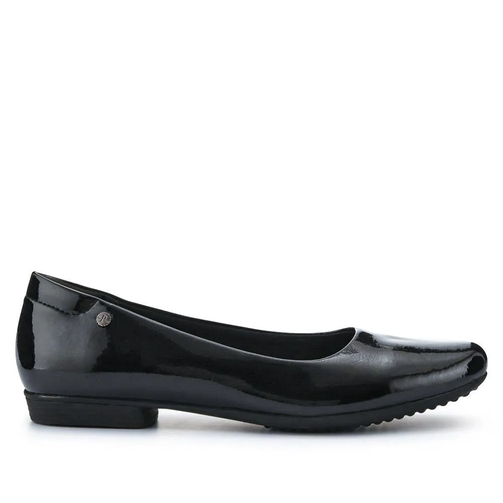 Rounded-Toe Ballet Flats - WK39001 / 324 950