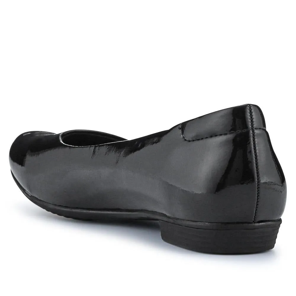 Rounded-Toe Ballet Flats - WK39001 / 324 950