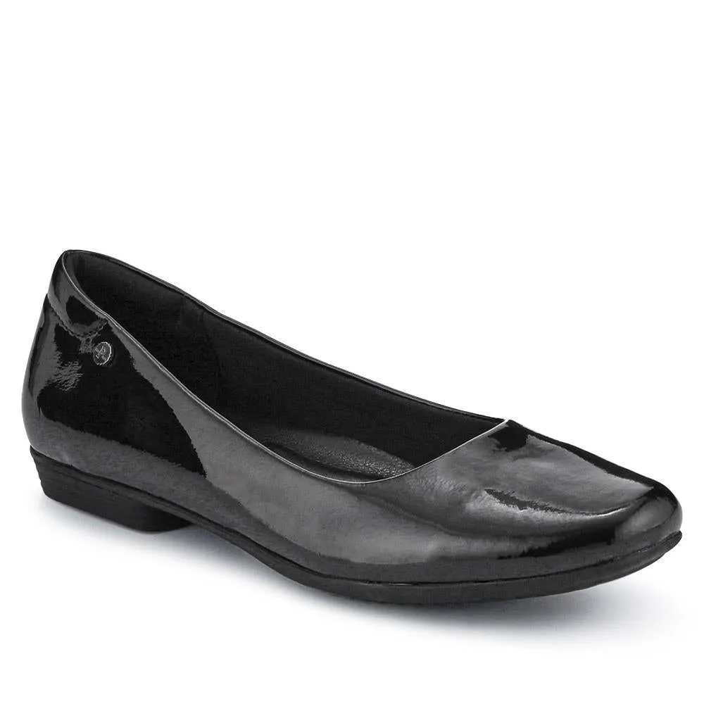 Rounded-Toe Ballet Flats - WK39001 / 324 950