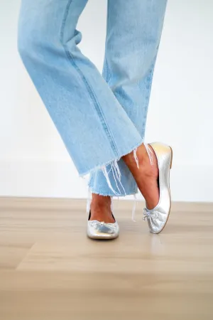 Rylee Ballet Flats-Silver