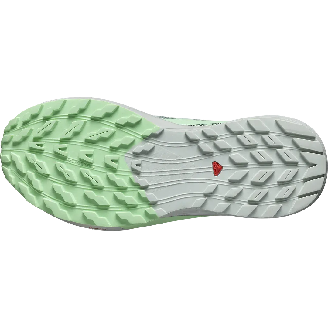 Salomon Sense Ride 5 Shoes (Women's) Lily Pad/Metal/Green Ash