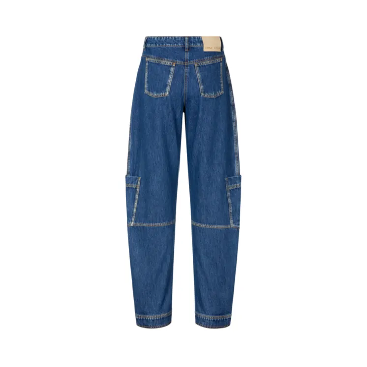 SGDION DENIM PANTS | TROMPE L'OEIL